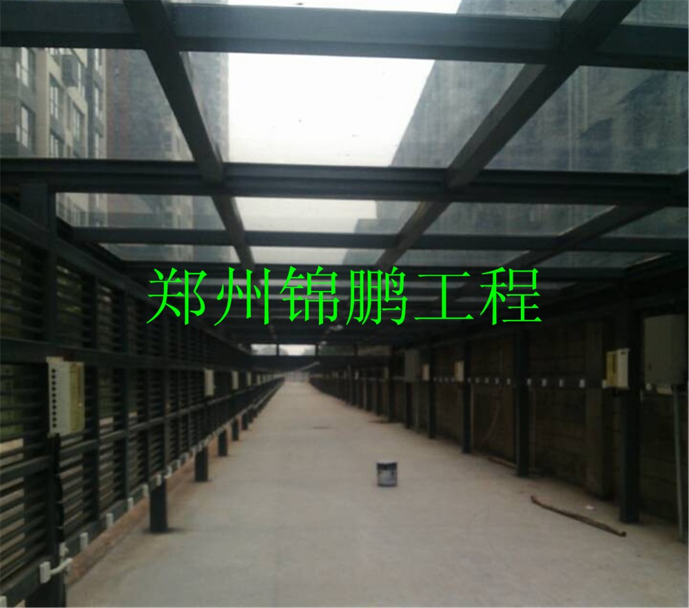 通利车棚现场